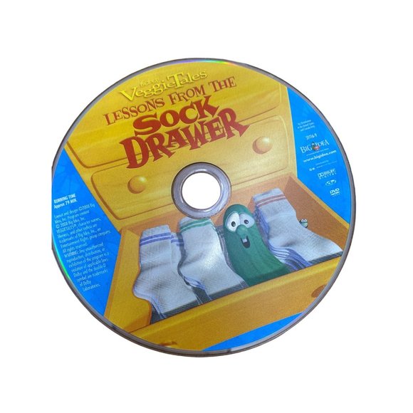 Sold AS IS veggietales tales from the sock drawer DVD movie - Picture 1 of 2